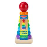 Melissa & Doug® Rainbow Stacker Classic Toy | 8.5" x 3.5" x 3.5" | Michaels®