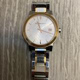 Burberry Accessories | Burberry Silver Dial Two-Tone Unisex Watch Bu9006 | Color: Silver | Size: Os