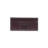 Marc by Marc Jacobs Leather Wallet: Burgundy Print Bags