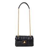 Kate Spade New York Women's Crossbodies Black - Black Evelyn Small Quilted Leather Shoulder Crossbody Bag