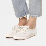 Kate Spade Shoes | Kate Spade Keds Glitter Sneakers | Color: White | Size: 8