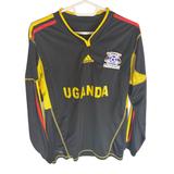 Adidas Other | Adidas Uganda National Team Jersey Climacool Soccer Fufa Cranes Mens L Goalie | Color: Black | Size: Os