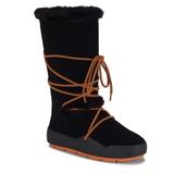 Baretraps Womens Black Cushioned Breathable Water Resistant Insulated Danney Round Toe Wedge Lace-Up Snow Boots 9.5 M - All