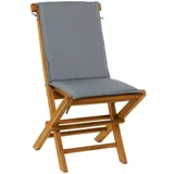Monroe Lane Traditional Teak Wood Outdoor Dining Chair - Set Of 2, Brown