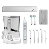 WaterpikÂ® Complete Care 5.0 Flosser + Sonic Toothbrush System in White