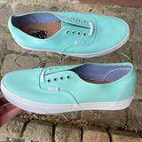Vans Shoes | New Vans Authentic Deck Club Shoes Sneakers Unisex Womens 11 Mens 9.5 | Color: Blue/Green | Size: 11