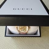 Gucci Accessories | Gucci Feline Heads, Mother-Of-Pearl Dial Ladies Watch, Very Rare Limited Edition | Color: Gold/Pink | Size: 38mm