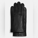 Coach Accessories | Coach Leather Gloves | Color: Black | Size: Various