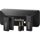 Godox MoveLink Mini LT 2-Person Wireless Microphone System for Cameras & iOS Devi MOVELINK MINI LT KIT 2 (CLASSIC BLACK)