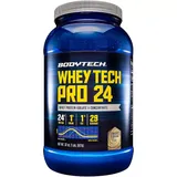BodyTech Whey Tech Pro 24 Whey Protein - Cookies & Cream (2 Lbs. / 29 Servings), Multicolor