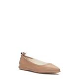 Vince Camuto Bendreta Pointed Toe Ballet Flat in Sandstone at Nordstrom, Size 5.5