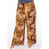 Plus Size Women's Perfect Palazzo Pants by Sealed with a Kiss in Red (Size 6X)