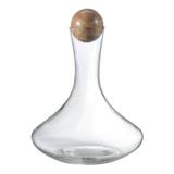 Better Homes & Gardens Glass Wine Decanter with Wooden Sphere Stopper