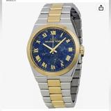 Michael Kors Accessories | Michael Kors Mk5893 Blue Lapis Dial Channing Two-Tone Stainless Steel Watch | Color: Gold/Silver | Size: 6 Inch Wrist
