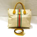 Gucci Bags | Gucci Foldable Folding Bag 657422 Tote Ladies | Color: Cream | Size: Os