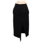 Stella McCartney Casual Midi Skirt Calf Length: Black Print Bottoms - Women's Size 34