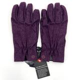 Lululemon Athletica Accessories | Lululemon | City Keeper Gloves Size Sm - Unisex | Color: Black/Purple | Size: Size S M
