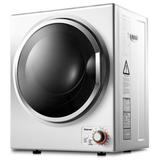 Costway Electric Tumble Compact Cloth Dryer Stainless Steel Wall Mounted 1.5 cu .ft. White