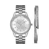 JBW Women's Mondrian Stainless Steel Diamond Bracelet Watch, 37mm - 0.16 ctw in Silver at Nordstrom