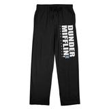 Men's BIOWORLD Black The Office Dunder Mifflin Inc. Pajama Pants
