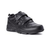 Men's Propet Stability Walker Strap Sneakers, Black 8 W Wide