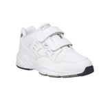 Men's Propet Stability Walker Strap Sneakers, White 9.5 Double Wide