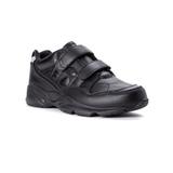 Men's Propet Stability Walker Strap Sneakers, Black 10.5 W Wide