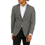Kenneth Cole Reaction Men's Seasonal Suit Separate Jacket, Silver, 42 Long