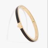 Kate Spade Jewelry | Kate Spade Black & Gold Bangle Bracelet - Heritage Spade | Color: Black/Gold | Size: Os