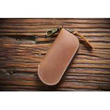 Leather Key Wallet/Keychain Leather/Key Pocket/Coin Bag/Key Case Wallet/Mens Zip Wallet/Mini Waist Bag/Handmade Leather Car