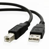 15ft Hi-Speed USB 2.0 Printer Scanner Cable Type A Male to Type B Male For HP Canon Lexmark Epson Black