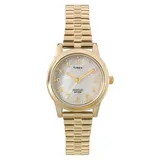 Women' Timex Expanion Band Watch - Gold/Mother of Pearl T2M827JT