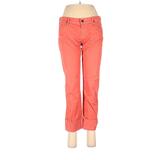 Citizens of Humanity Jeans - Low Rise Straight Leg Boyfriend: Orange Bottoms - Women's Size 29 - Pink Wash