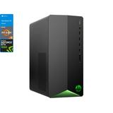HP Pavilion TG01 Gaming Desktop AMD Ryzen 5 5600G Upto 4.4GHz 8GB RAM 2TB NVMe SSD NVIDIA GeForce GTX 1660 Super HDMI DisplayPort DVI Wi-Fi Bluetooth Windows 10 Home