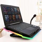 Klim Ultimate Rgb Gaming Laptop Cooling Pad Stand, Quiet, Up To 17"