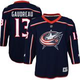 Youth Johnny Gaudreau Navy Columbus Blue Jackets Replica Player Jersey