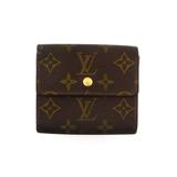 Louis Vuitton Bags | Authentic Louis Vuitton Monogram Canvas Leather Trifold Compact Clutch Wallet | Color: Brown | Size: Os