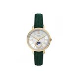 Jacqueline Sun Moon Gold Plated Stainless Steel Watch - Es5244