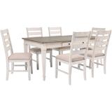 Ashley Furniture | Skempton White Dining Table