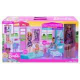 Barbie Dollhouse Portable 1-story Playset Multicolor 3 Years