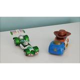 Disney Toys | Disney Pixar Toy Story Woody And Buzz Light Year Diecast Metal Toy Cars Set Of 2 | Color: Blue/Green | Size: 3