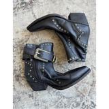 Free People Shoes | New Free People Backstage Cowboy Boots Size 38 | Color: Black | Size: 38