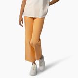 Dickies Women's Regular Fit Duck Pants - Stonewashed Papaya Smoothie Size 10 (FPR05)