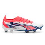"Men's Puma White Ultra Ultimate CP10 Firm Ground Cleats"
