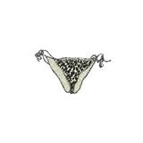 Stella McCartney Swimsuit Bottoms: Green Animal Print Swimwear - Women's Size 42 - Print Wash