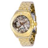 Invicta Pro Diver 0.09 Carat Diamond Automatic Women's Watch w/ Abalone Dial - 36mm Gold (39855)