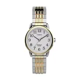Timex Women's Easy Reader Perfect Fit Two-Tone Expansion Band Watch - TW2V05900JT, Size: Small, Multicolor