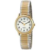 Timex Women's T2h491 Easy Reader 25mm Two-tone Stainless Steel