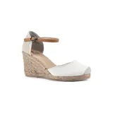 White Mountain Women's Mamba Espadrille Wedge Sandals, 6.5W