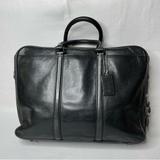 Coach Bags | Coach Black Leather Briefcase Laptop Bag Tote Metropolitan | Color: Black | Size: Os